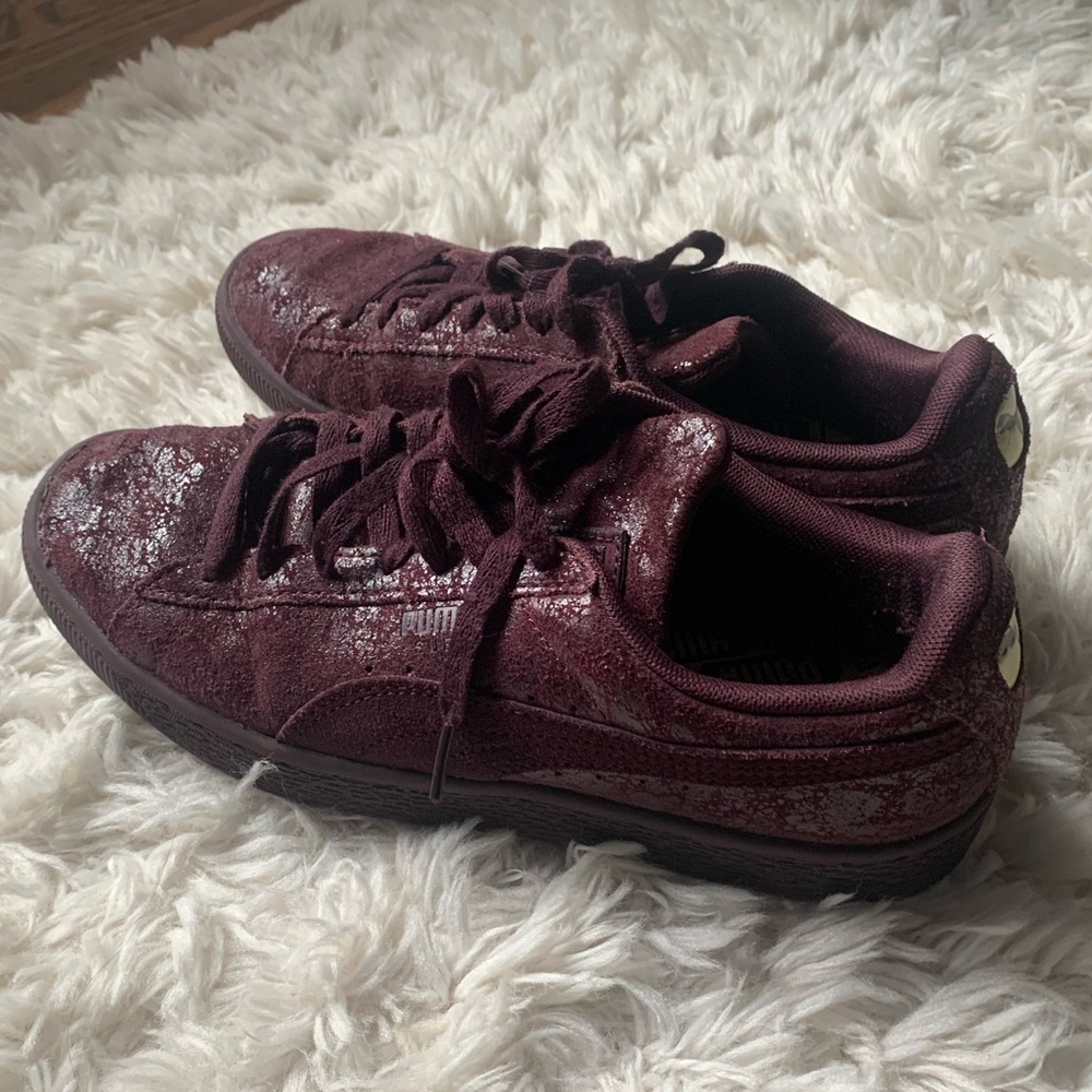 Puma Burgundy Classic Sneakers